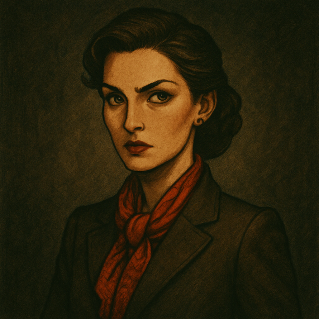 Portrait of Lucia del Toro